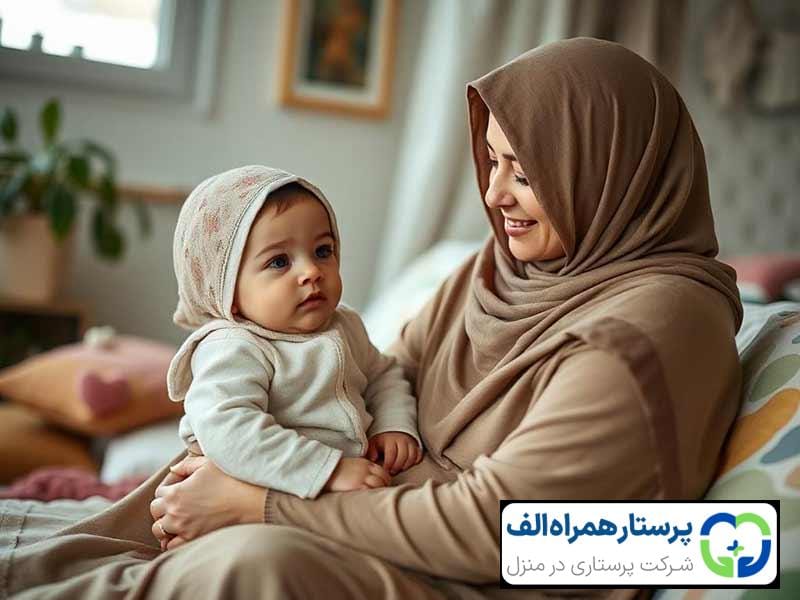 پرستار کودک 3 پرستار کودک در منزل